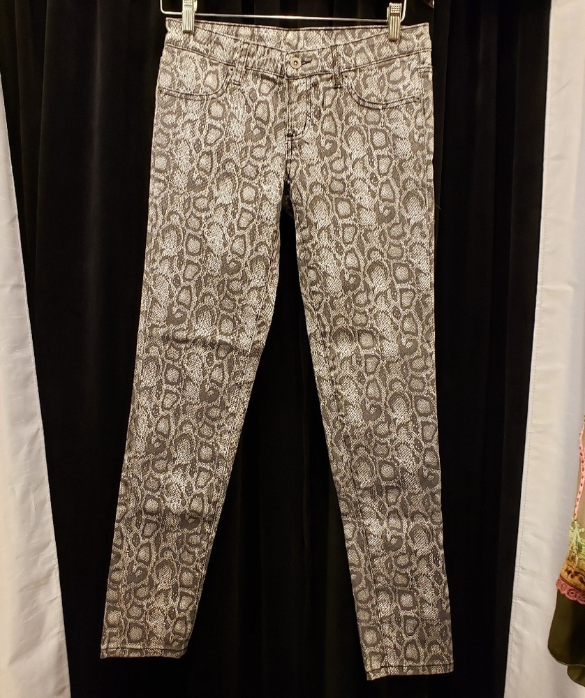 Carmar Snake Print Pants Python